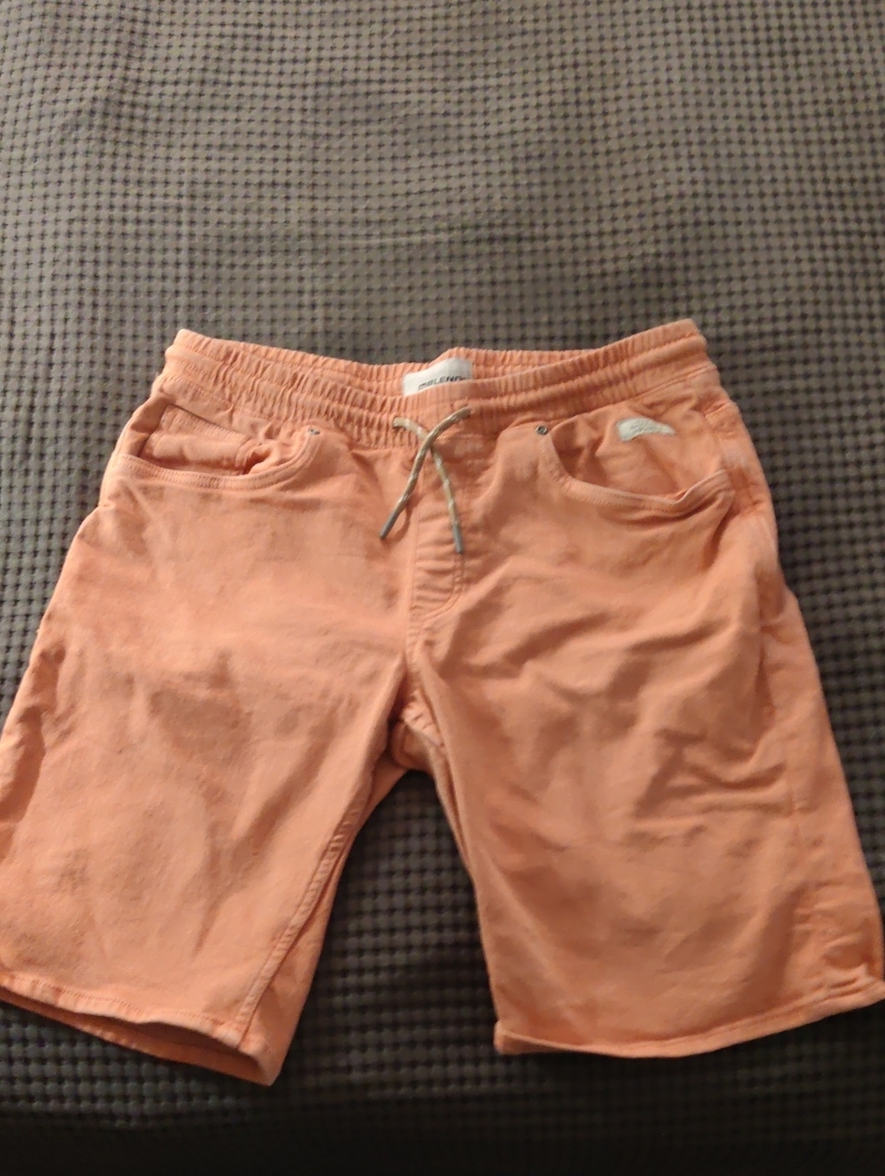 Women's Peach Jean Shorts - Casual Drawstring Summer Shorts